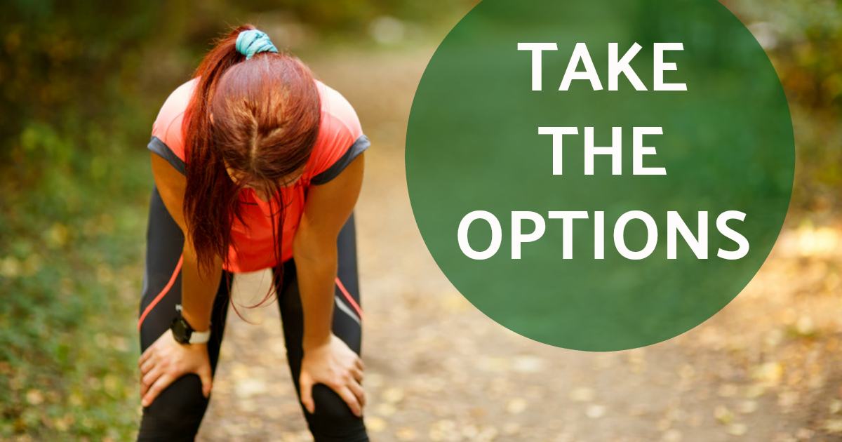 take the options