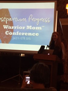Katherine Stone opens #WarriorMomCon