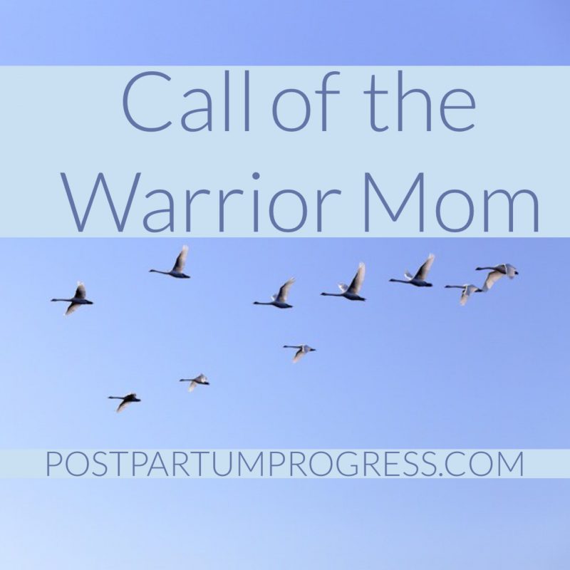 Call of the Warrior Mom -postpartumprogress.com Call of the Warrior Mom -postpartumprogress.com