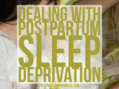 lidar com privação de sono pós-parto