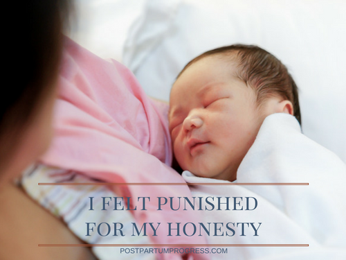 I Felt Punished for my Honesty I Felt Punished for my Honesty