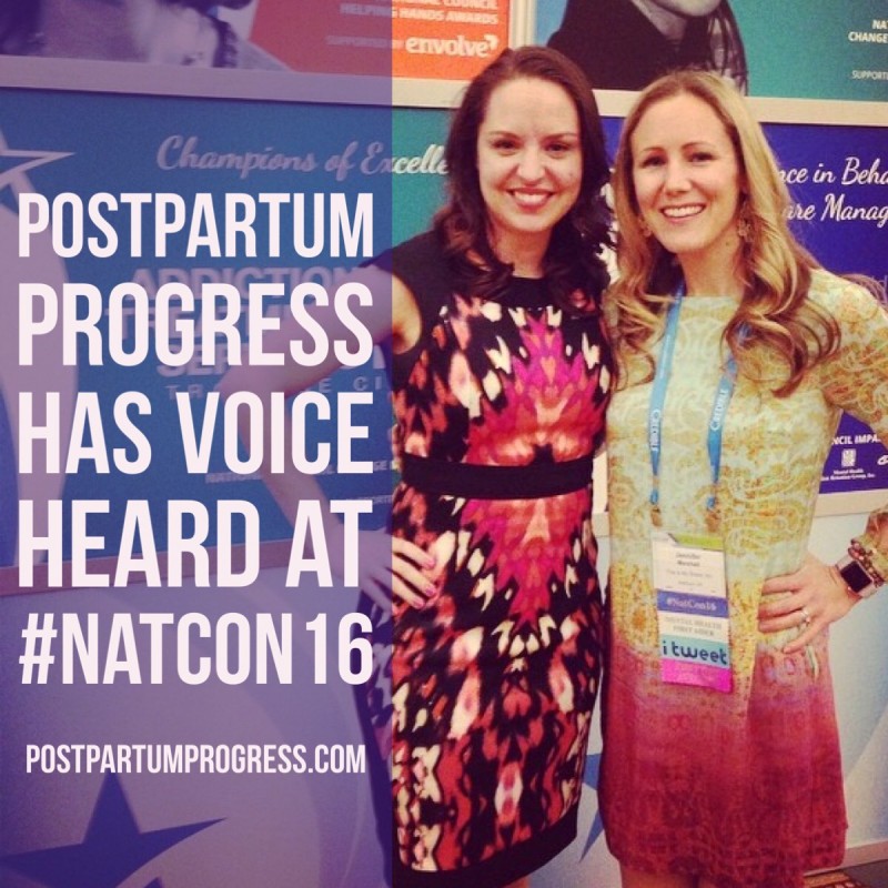 Postpartum Progress Has Voice Heard at #NatCon16 -postpartumprogress.com Postpartum Progress Has Voice Heard at #NatCon16 -postpartumprogress.com